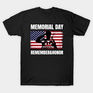 Memorial Day Remember&Honor T-Shirt